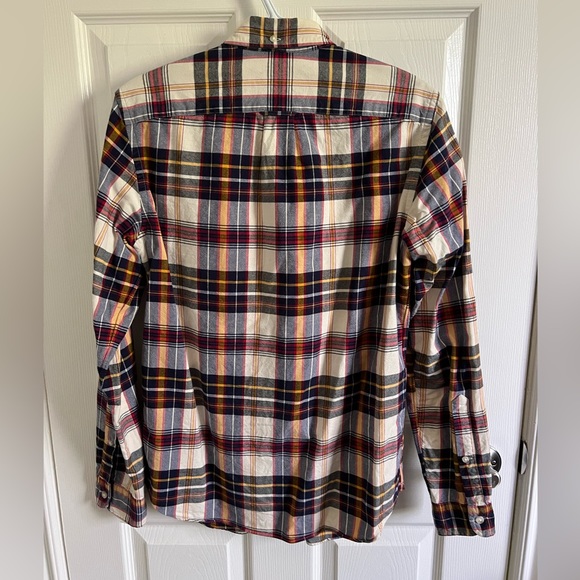 Jcrew slim plaid Oxford shirt - Picture 2 of 3